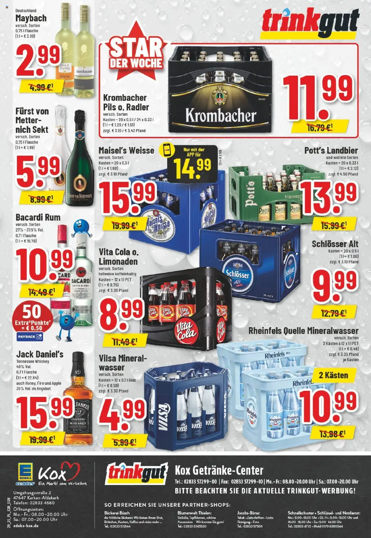 Edeka prospekt Kerken-Aldekerk	 - gültig ab dem 13.07.2025 | Seite: 28 | Produkte: Cola, Kaffee, Sekt, Telefon