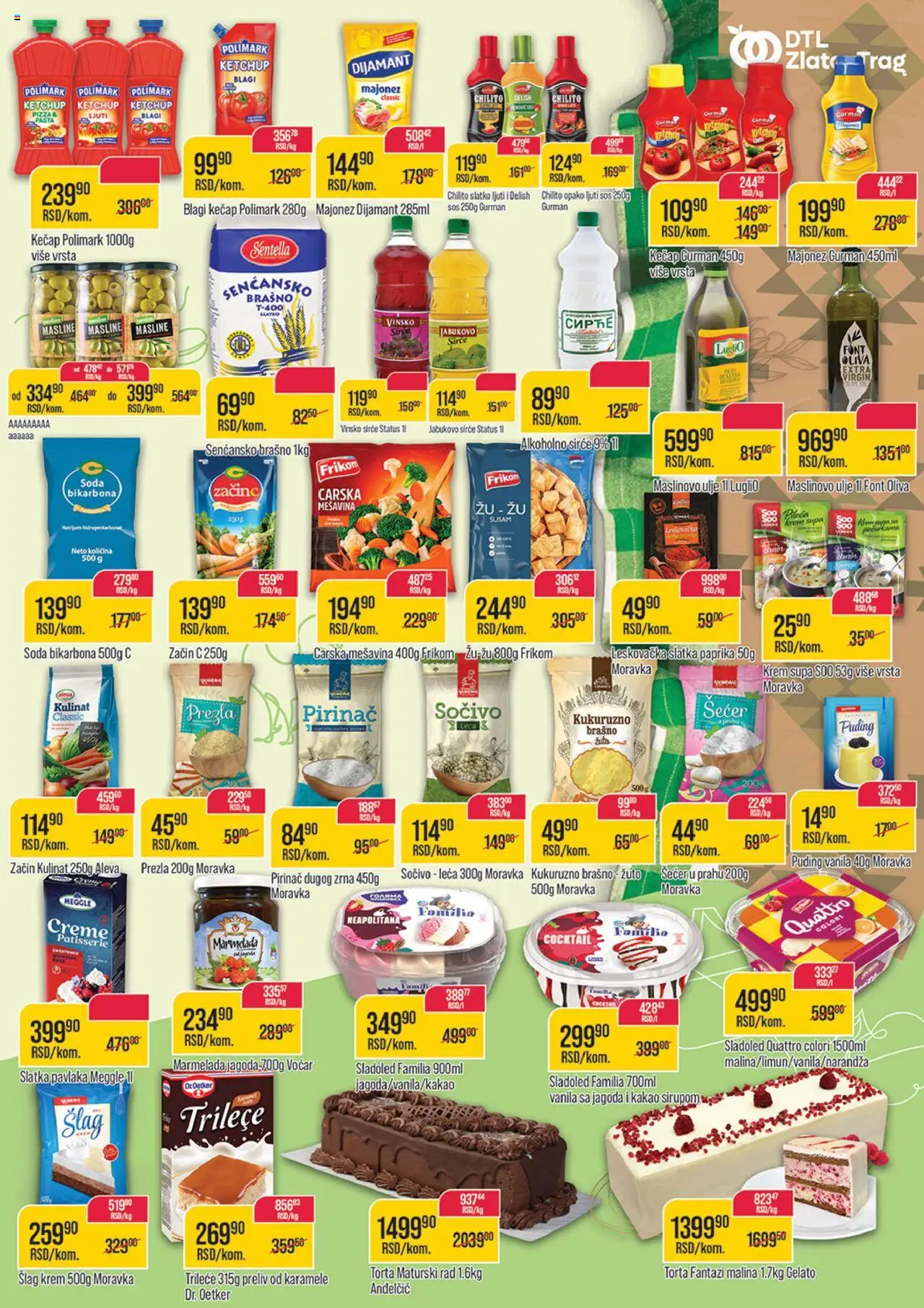 Zlatan Trag katalog - važi od 30.07.2025 | Strana: 7 | Proizvode: Paprika, Malina, Pirinač, Torta