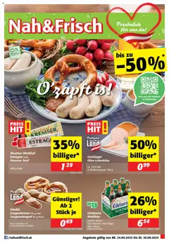 Nah und Frisch Flugblatt ab 24.09.2025 gültig