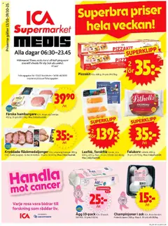 ICA Supermarket - Stockholm - Förhandsvisning av reklamblad från butik ICA Supermarket aktuell från 13.10.2025