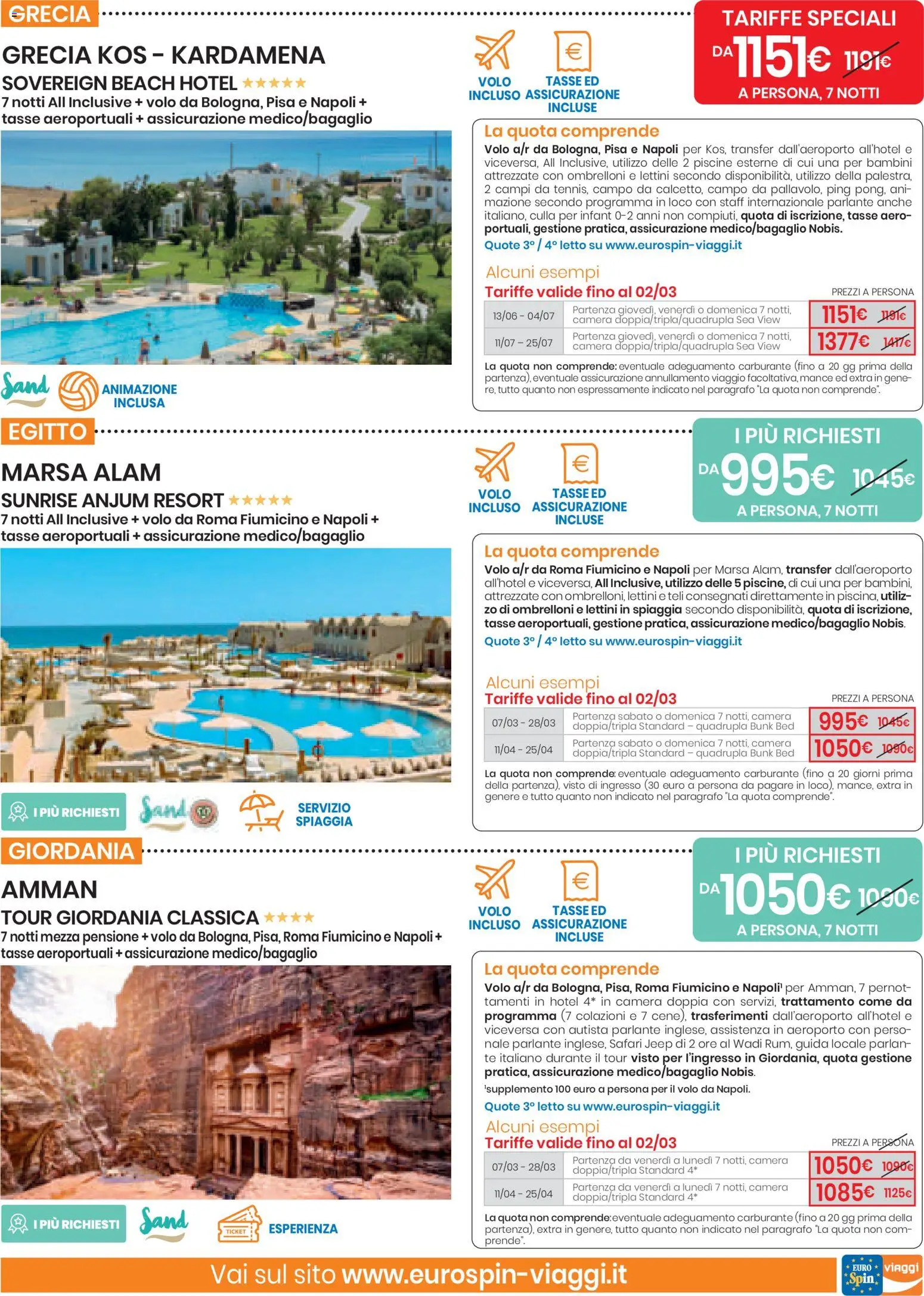 Volantino Eurospin del 11.02.2026 | Pagina: 15 | Prodotti: Tè, Latte, Culla, Letto