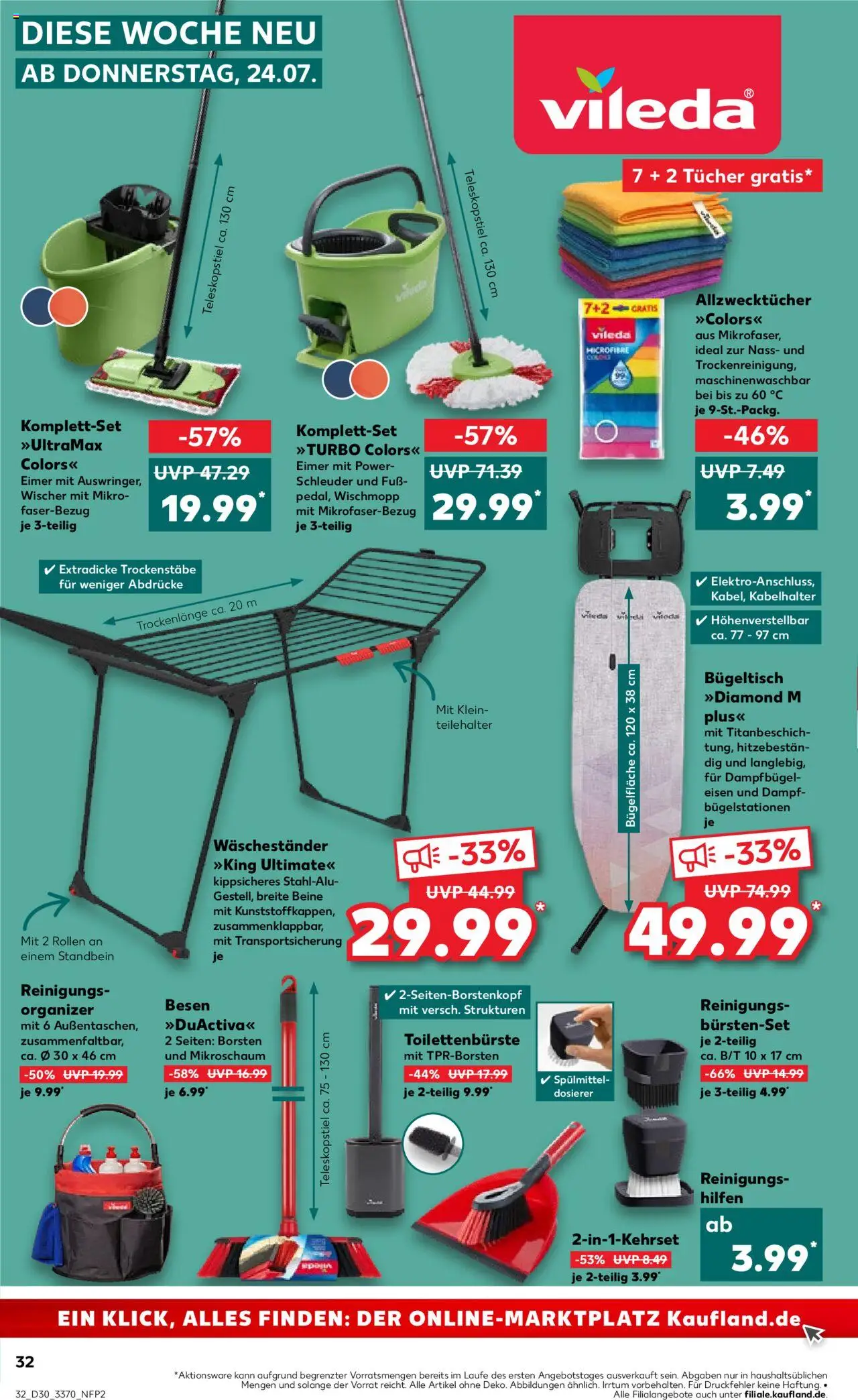 Kaufland Prospekt 	 - gültig ab dem 24.07.2025 | Seite: 32 | Produkte: Waschestander