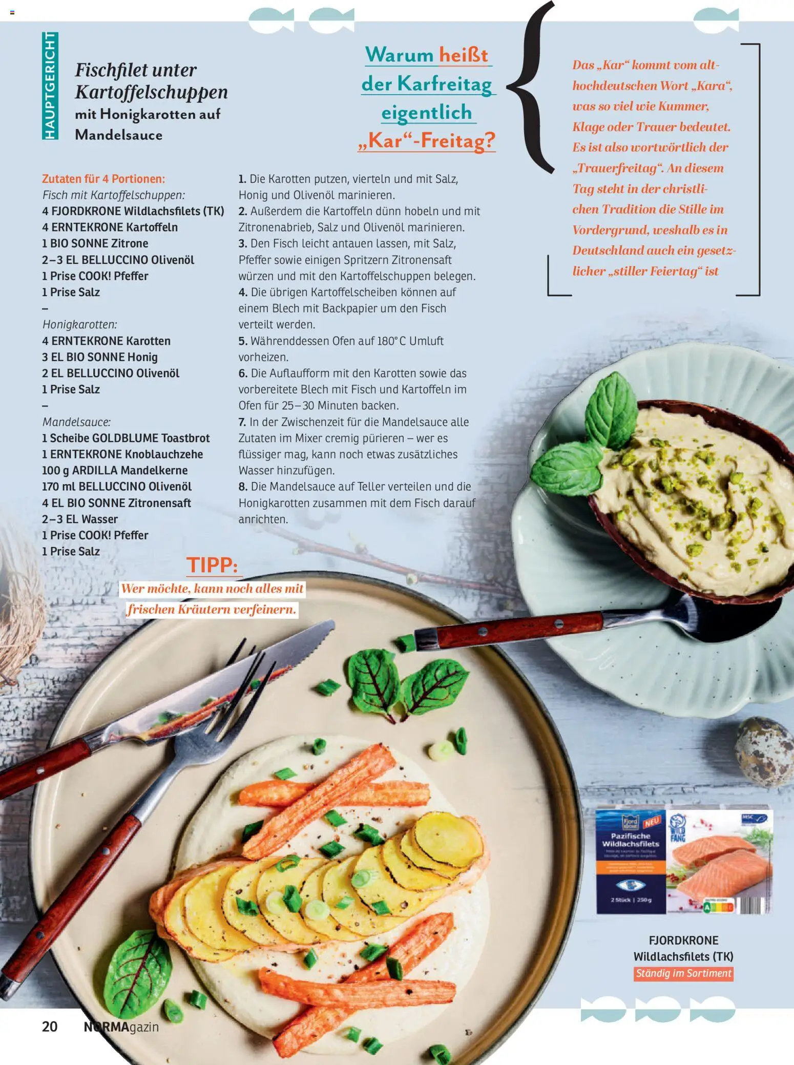 Norma NORMAgazin März/April 2026 – gültig ab 01.03.2026 | Seite: 20 | Produkte: Mixer, Kartoffeln, Salz, Pfeffer