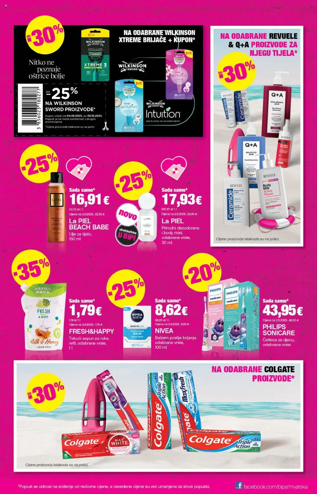 Bipa katalog | vrijedi od 21.08.2025 | Stranica: 7 | Proizvodi: Ulje, Sapun, Dezodorans, Nivea