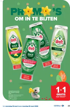 Carrefour folder week 12 - Voorbeeld van een folder van Carrefour, geldig van 18.03.2026 | Pagina: 23