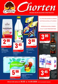 Pogląd oferty "Chorten Gazetka - Plakat" - ważna od 26.02.2026