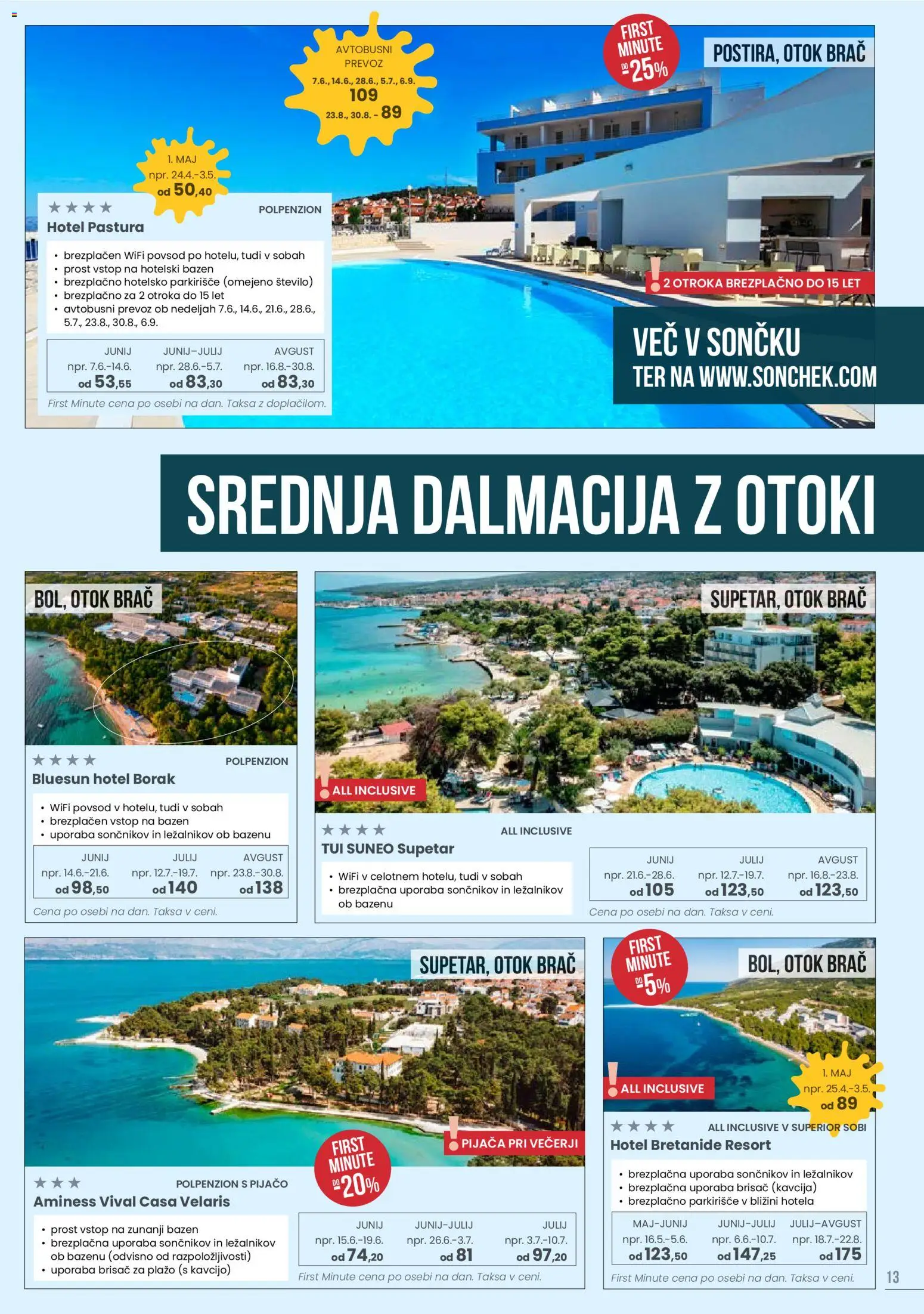 Novi Sonček katalog ponudbe – veljaven od 06.01.2026 | Stran: 13 | Izdelki: Bazen