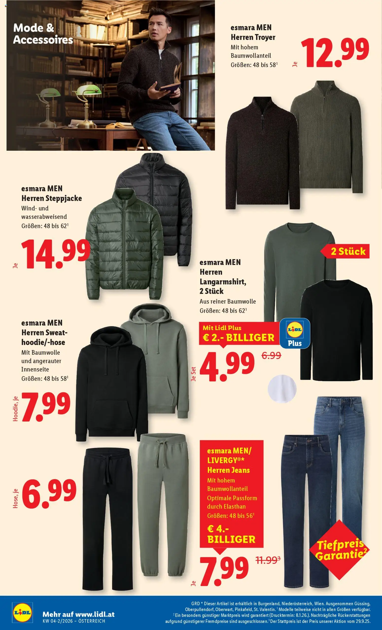 Lidl Flugblatt - Eisenstadt, Ebenfurth, Mattersburg gültig ab 22.01.2026 | Seite: 28 | Produkte: Jeans
