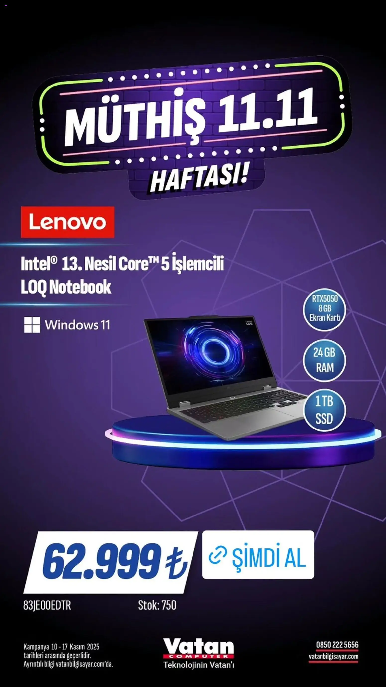 Vatan Bilgisayar Black Friday - 10.11.2025 tarihinden itibaren geçerlidir | Sayfa: 10