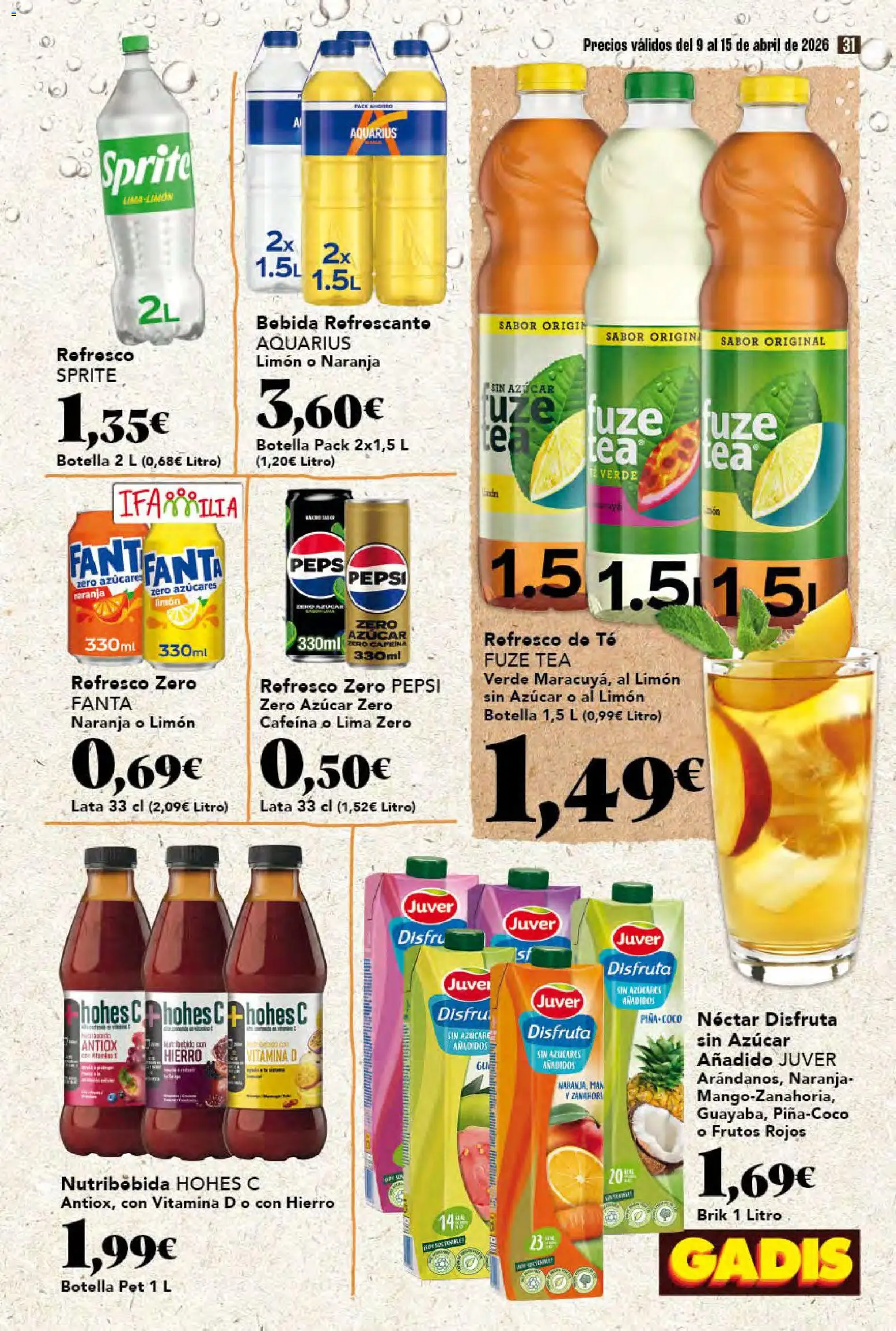 Gadis folleto │ válido desde el 09.04.2026 | Página: 31