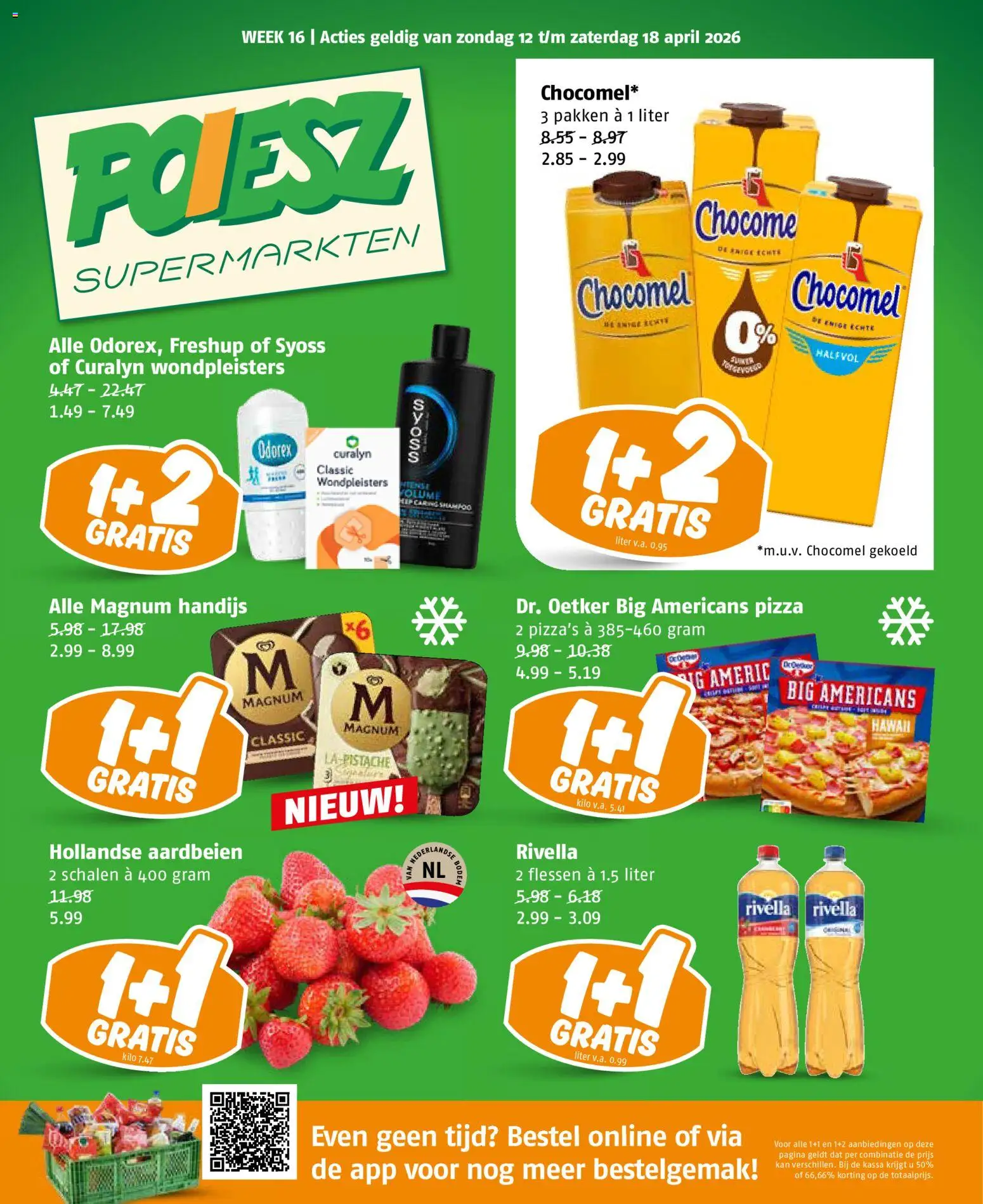 {H1} | Pagina: 1 | Producten: Pizza, Aardbeien, Kip, Shampoo