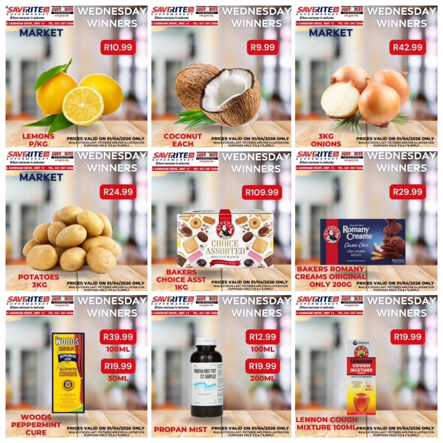 New Saverite catalogue – valid from 01.04.2026 | Page: 3