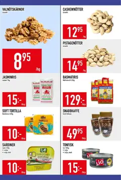 Matdax erbjudanden - Förhandsvisning av reklamblad från butik Matdax aktuell från 23.03.2026 | Sida: 15 | Produkter: Tortilla, Olja, Chili, Tonfisk