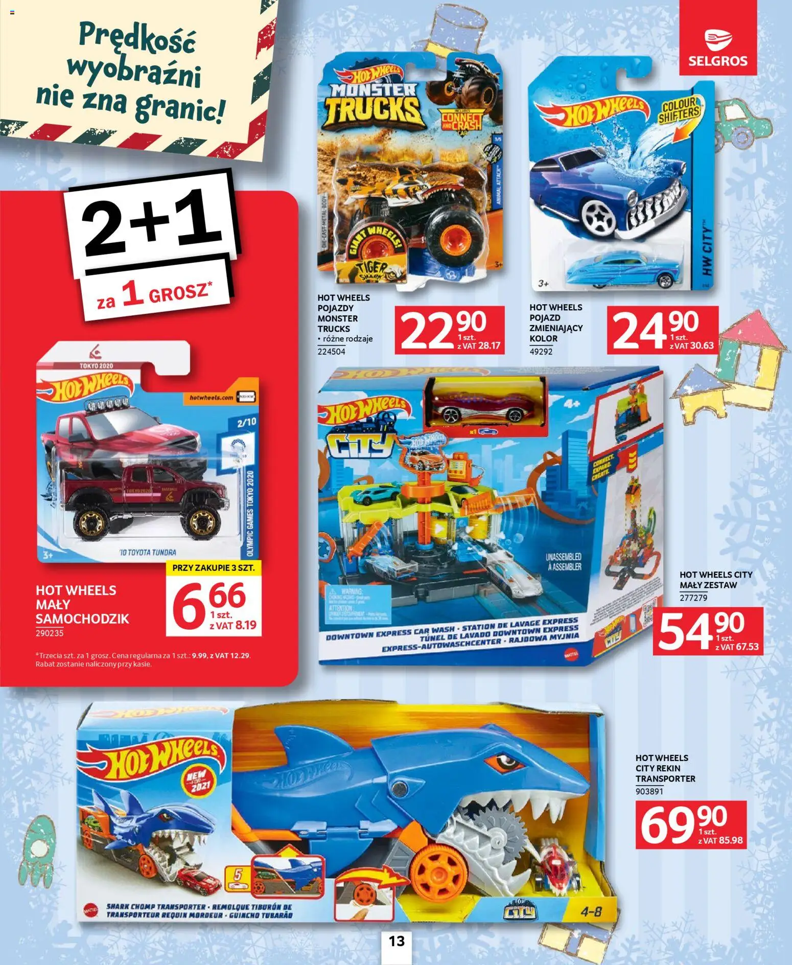 Selgros cash&carry Gazetka - Zabawki od 20.11.2025 | Strona: 13 | Produkty: Body