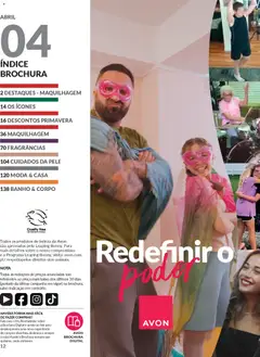 Pré-visualização Catálogo Avon Campanha 4 válido de 01.04.2026 | Página: 12 | Produtos: Maquilhagem, Banho
