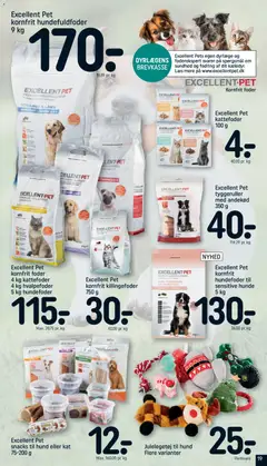 Excellent Pet kornfrit hundefoder til sensitive hunde, 5 kg gyldig fra 30.11.2025 | Side: 19 | Produkter: Hundefoder, Kattefoder