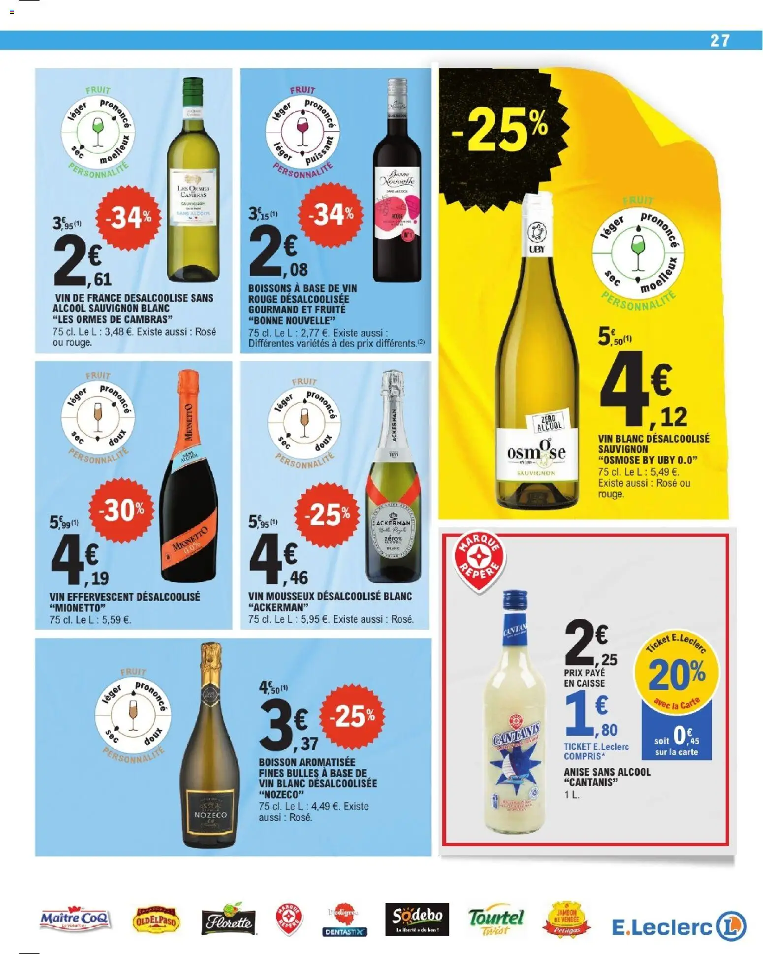 {H1} | Page: 27 | Produits: Vin mousseux, Base, Mousseux, Jambon