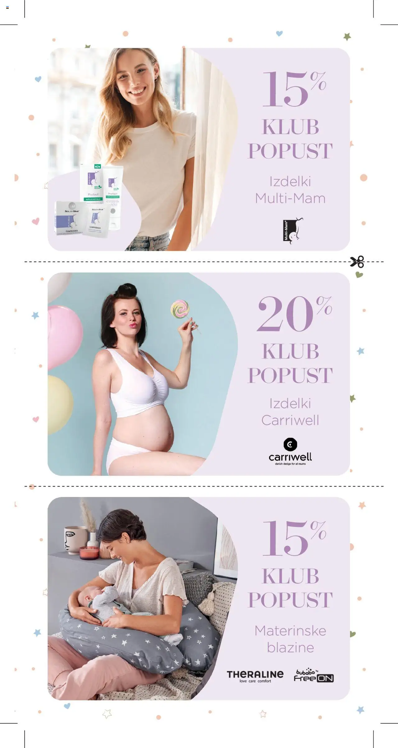 Baby center katalog nosečka │ velja od 01.07.2025 | Stran: 15