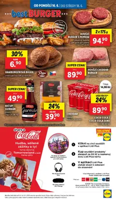 Lidl leták od 16.06.2025 | Strana: 15 | Produkty: Fanta, Coca cola, Apple, Sprite