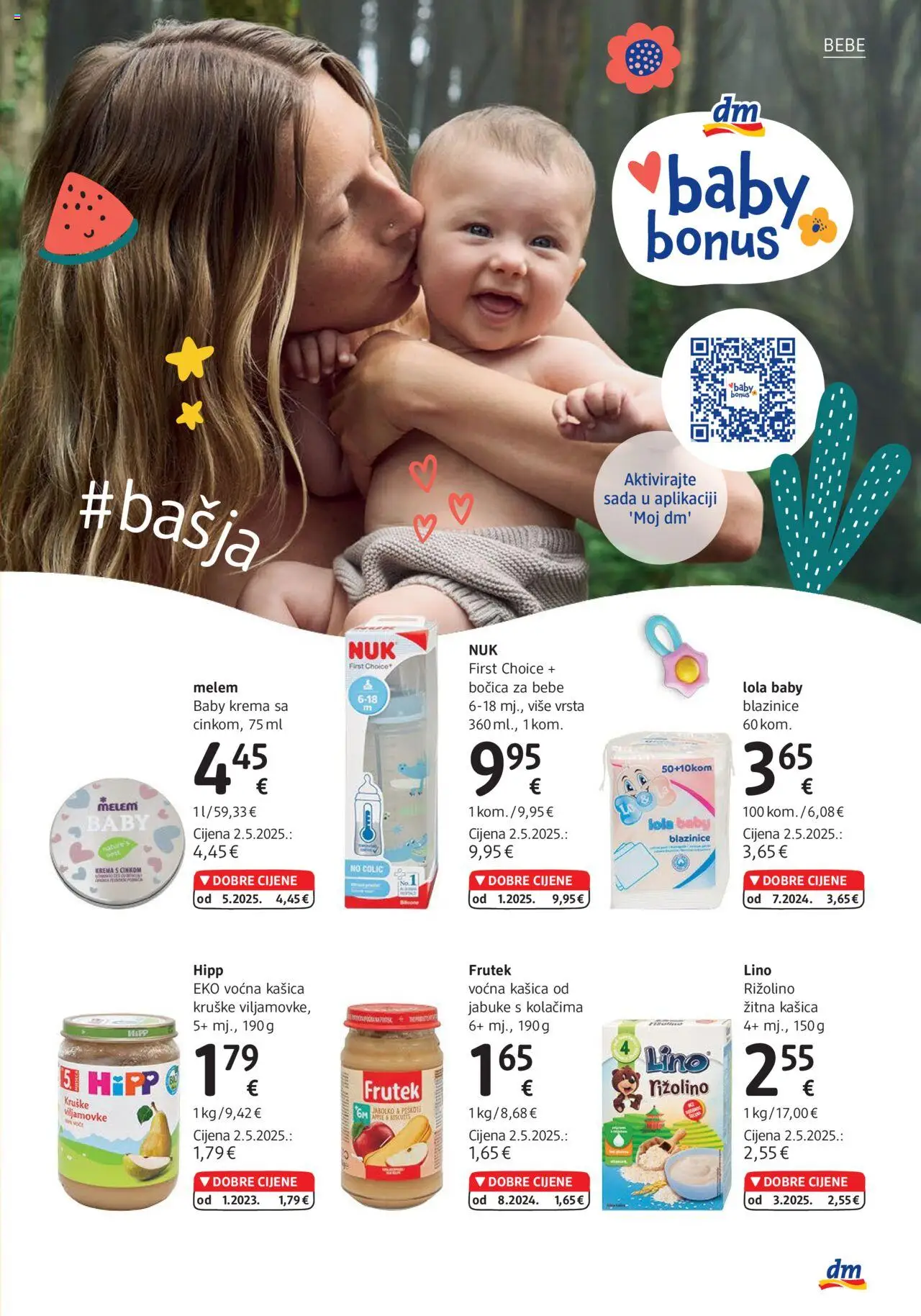 DM katalog | vrijedi od 01.08.2025 | Stranica: 23 | Proizvodi: Jabuke, Krema, Melem