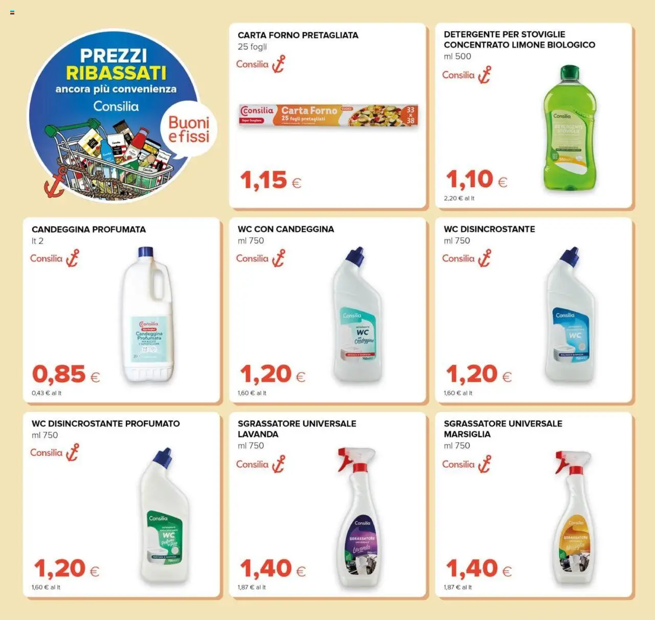 Volantino Tigre del 11.06.2025 | Pagina: 20 | Prodotti: Detergente, Limone, Forno, Carta forno
