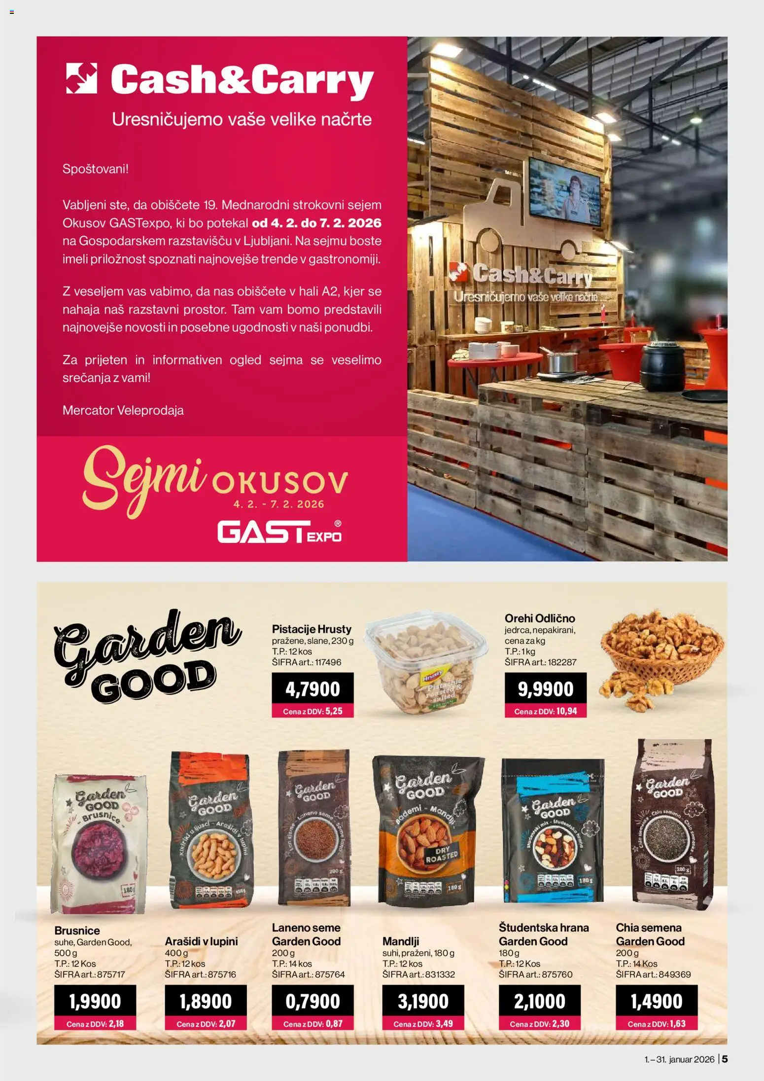 Novi Mercator katalog ponudbe – veljaven od 01.01.2026 | Stran: 5