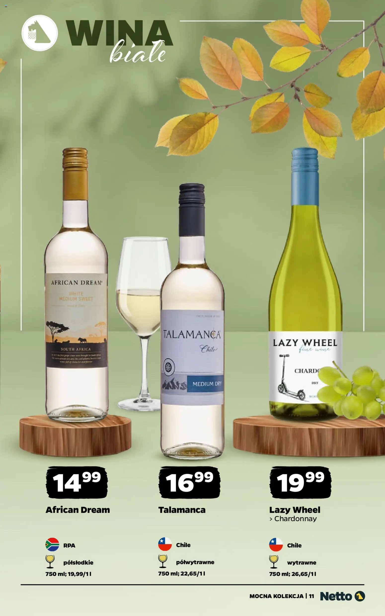 Netto gazetka - Wina od 27.10.2025 | Strona: 11 | Produkty: Chardonnay