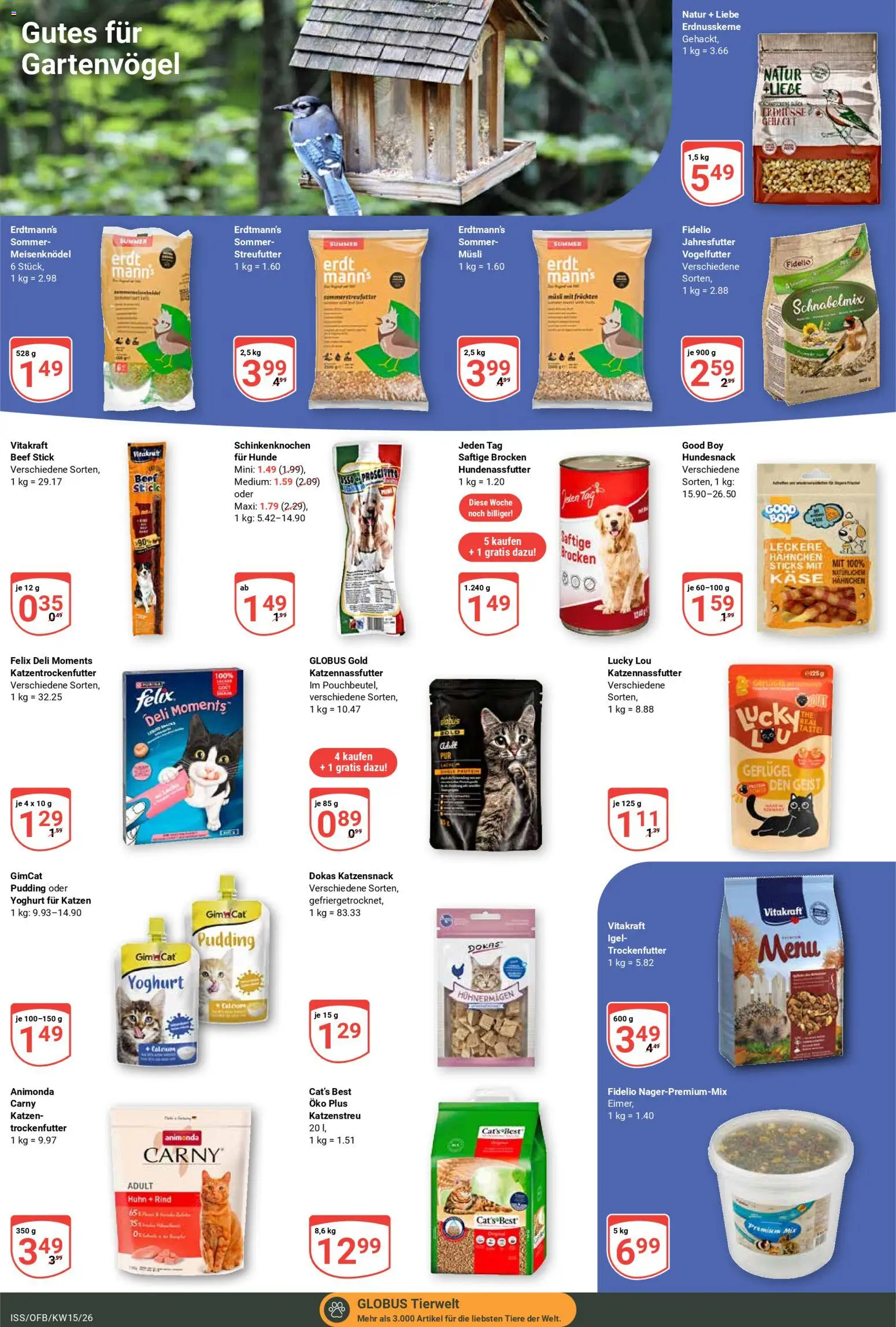 Globus Prospekt 	 – gültig ab 07.04.2026 | Seite: 19 | Produkte: Musli, Hahnchen, Käse, Pudding