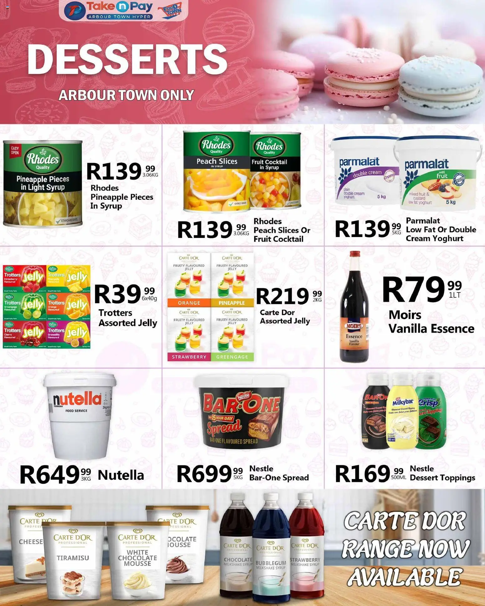 New Take n Pay catalogue – valid from 20.04.2026 | Page: 39 | Products: Yoghurt, Chocolate, Fruit, Peach