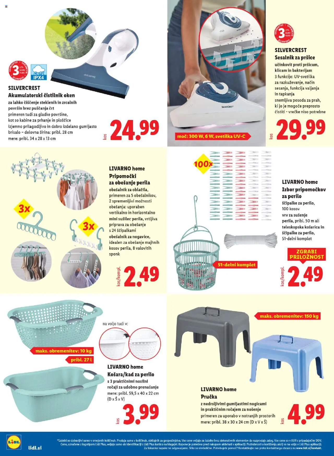 Novi Lidl katalog ponudbe – veljaven od 18.09.2025 | Stran: 54 | Izdelki: Obešalnik, Svetilka, Ploščice, Sesalnik