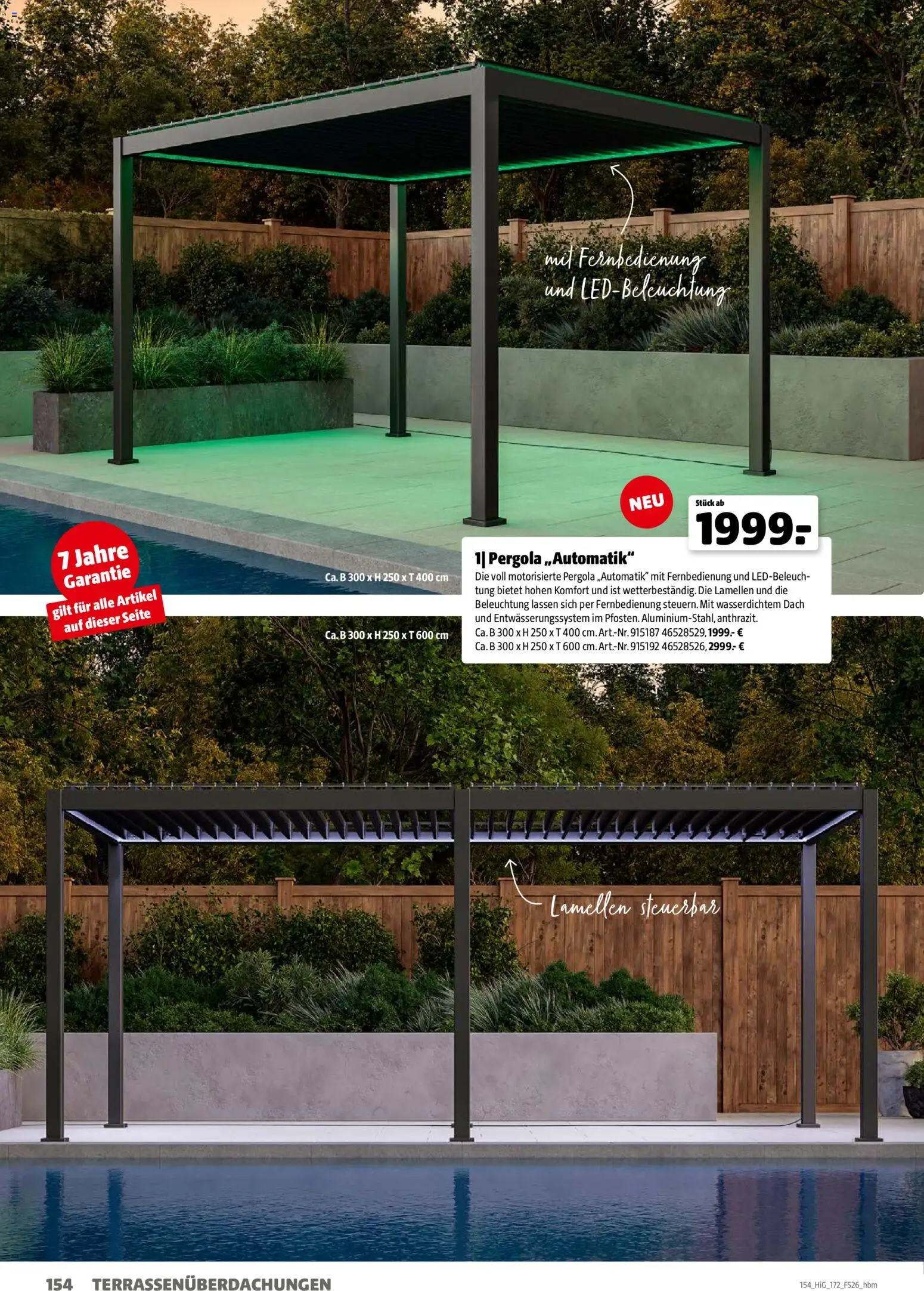 Hagebau Gartengestaltungsortiment – gültig ab 02.03.2026 | Seite: 154