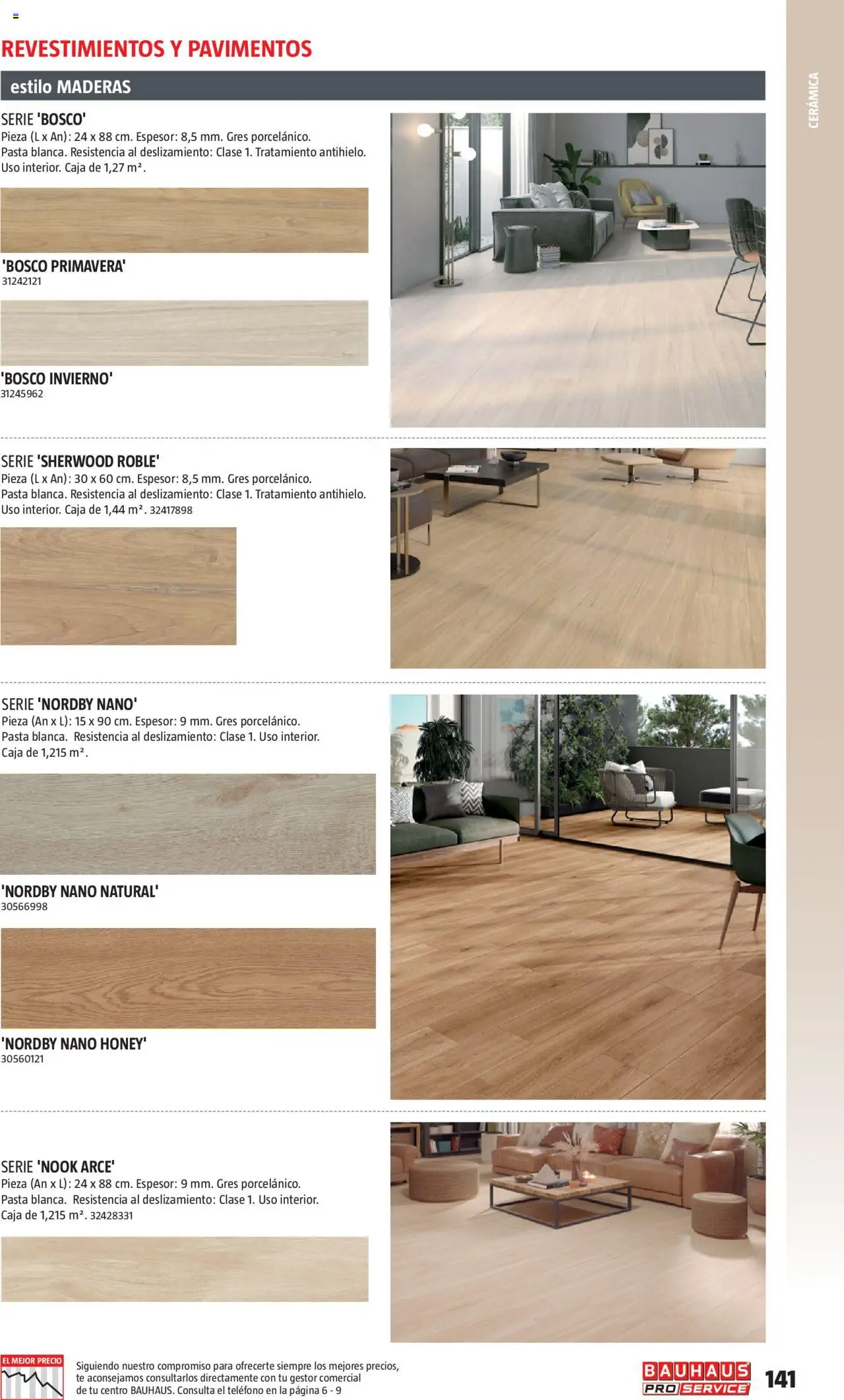 Bauhaus - ProService  │ válido desde el 24.02.2025 | Página: 141 | Productos: Pasta, Té, Teléfono, Caja