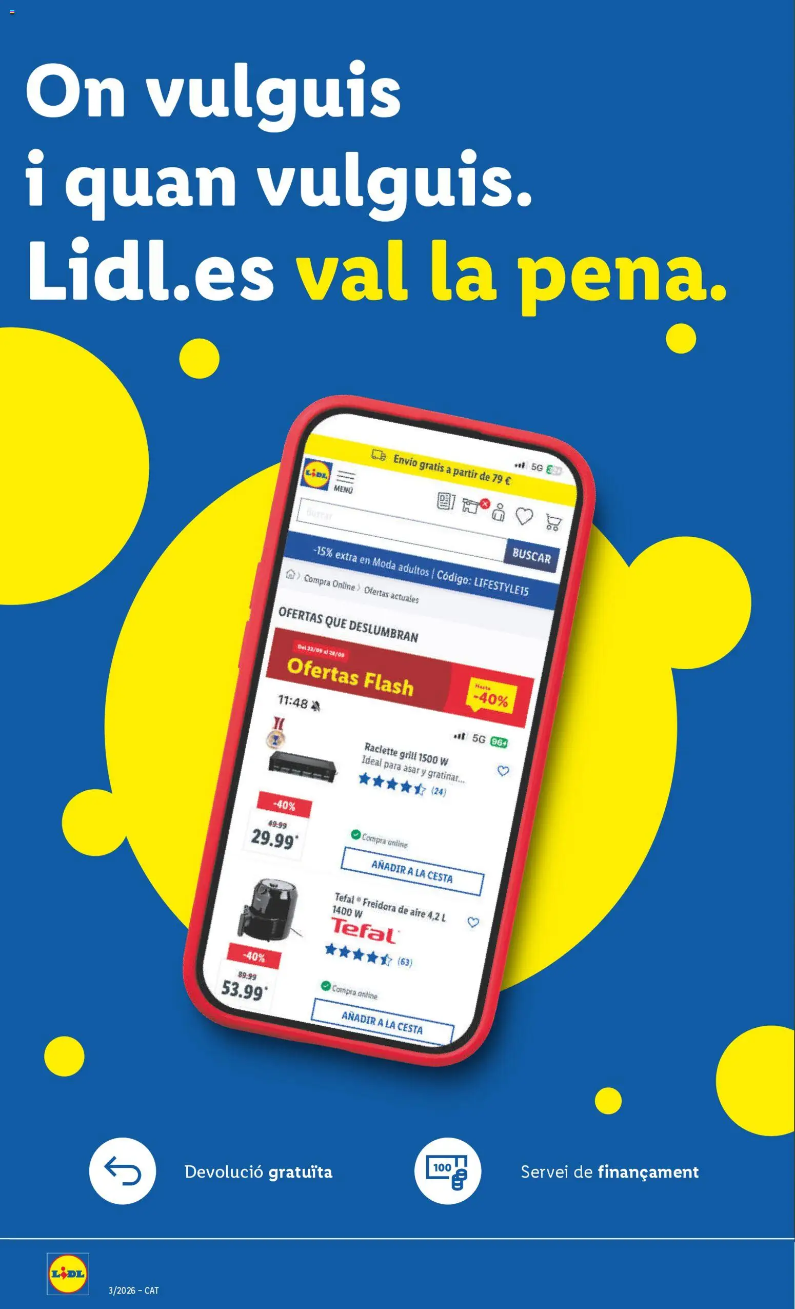 Lidl folleto de bazar │ válido desde el 12.01.2026 | Página: 24 | Productos: Freidora, Cesta