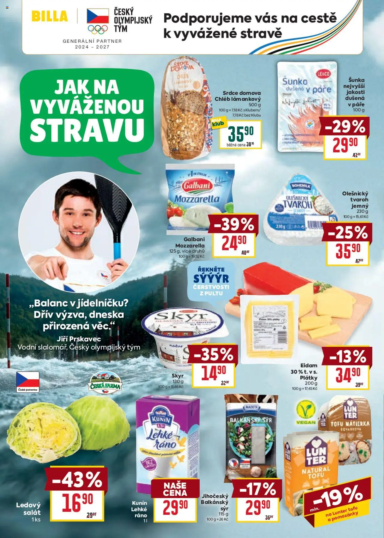 Billa Velký leták od 06.08.2025 | Strana: 10 | Produkty: Vegan, Olešnický tvaroh, Tofu, Skyr