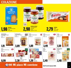 Anteprima del volantino EMI volantino valido a partire dal 16.03.2026 | Pagina: 11 | Prodotti: Cornetto, Frutta, Miele, Frollini