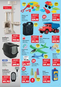 Náhled letáku Kaufland leták - Ostrava od 22.04.2026 | Strana: 5 | Produkty: Písek, Náplň do bublifuku, Hračky, Kanystr