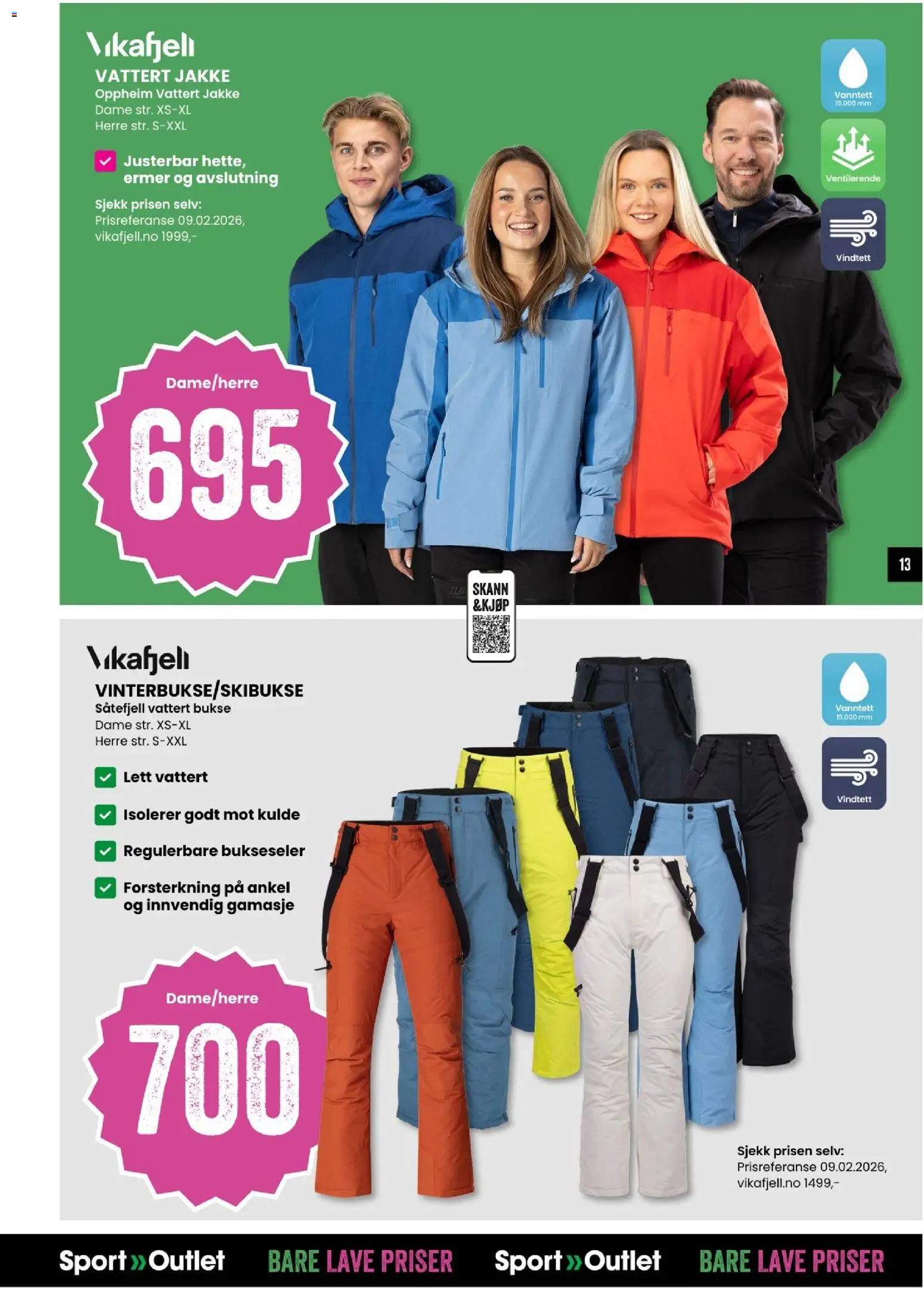 {H1} | Side: 13 | Produkter: Jakke, Bukseseler