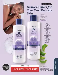 Justine Specials │ valid from 01.07.2025 | Page: 94 | Products: Intimate wash, Bath, Soap