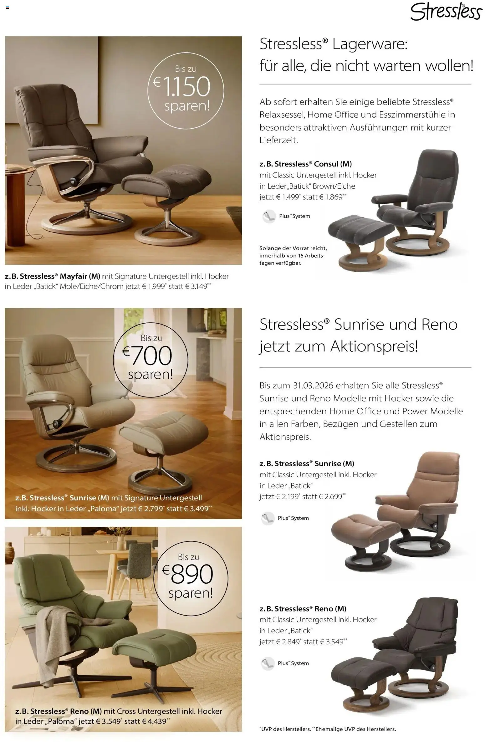 Zurbrüggen - Zurbrüggen: Stressless – gültig ab 31.01.2026 | Seite: 5