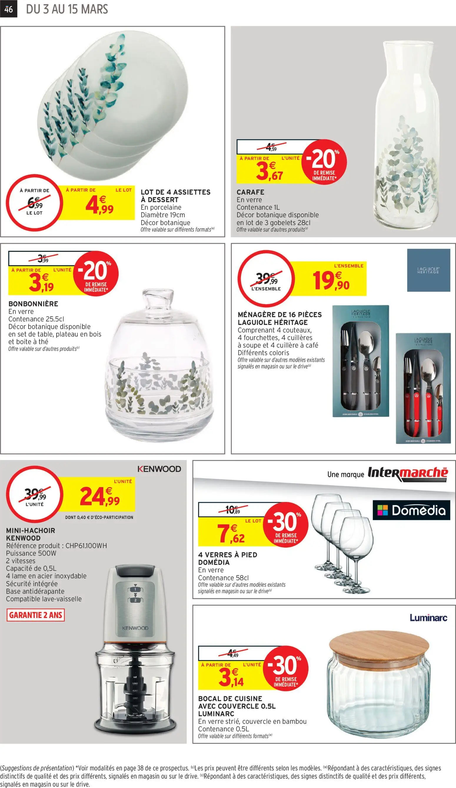 {H1} | Page: 46 | Produits: Soupe, Lave-vaisselle, Porcelaine, Café