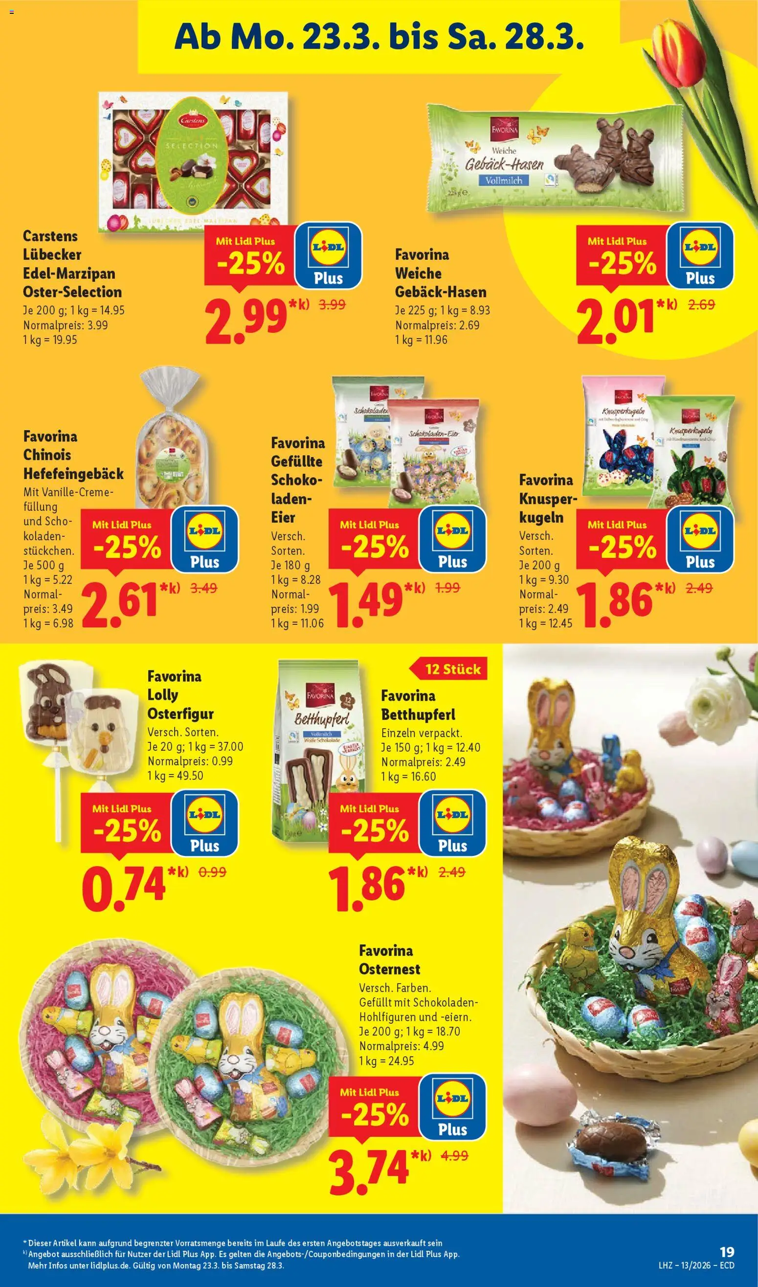 Lidl Prospekt – gültig ab 23.03.2026 | Seite: 33 | Produkte: Schokolade