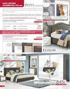 Anteprima del volantino Volantino Mondo Convenienza	 valido a partire dal 09.09.2025 | Pagina: 60 | Prodotti: Letto, Armadio, Comodino, Specchio