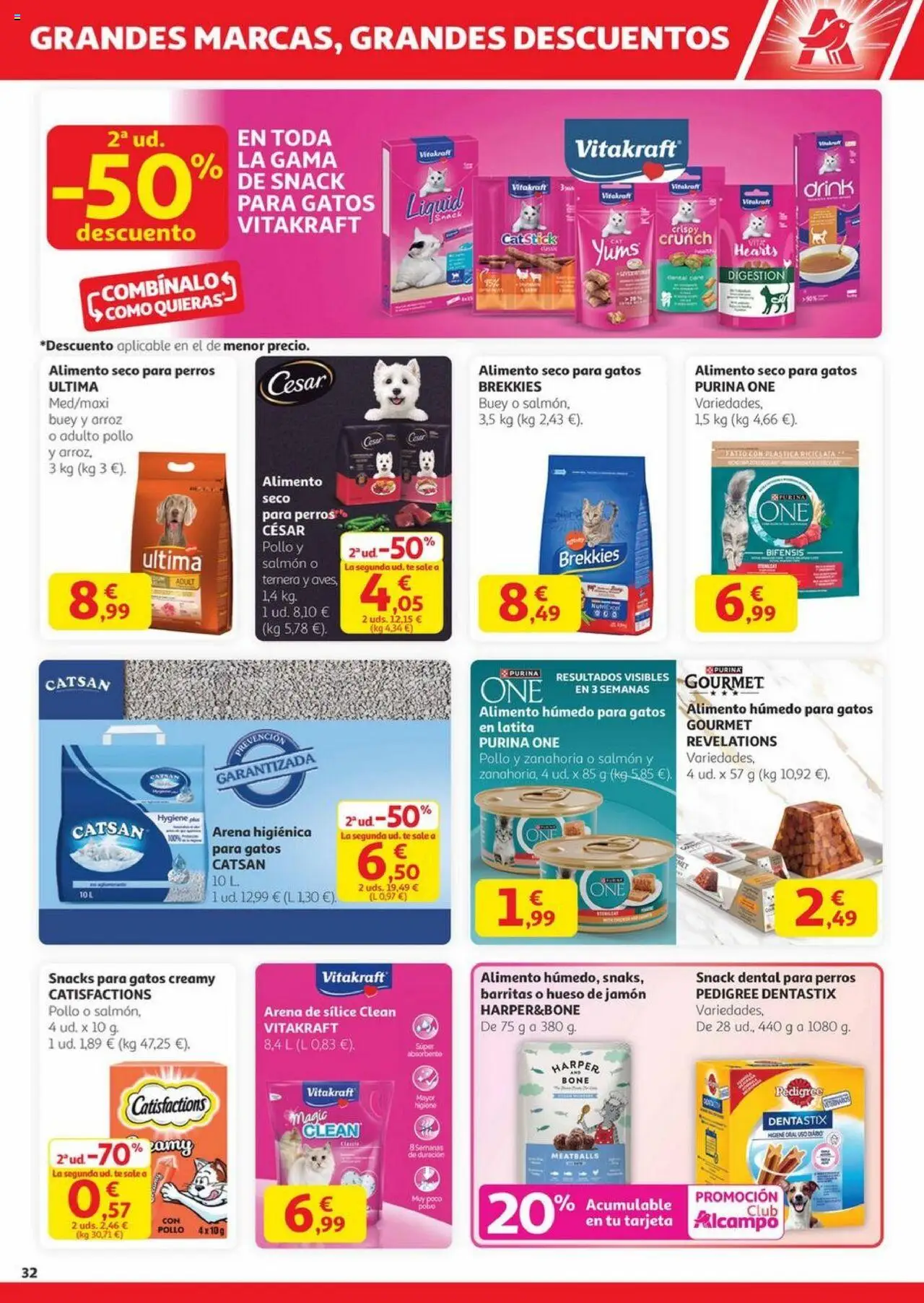 Alcampo - Canarias │ válido desde el 23.10.2025 | Página: 32 | Productos: Jamón, Arroz, Zanahoria, Té