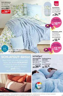 Galeria Karstadt Kaufhof Prospekt 	 ab 30.03.2026 gültig | Seite: 3 | Produkte: Kopfkissen