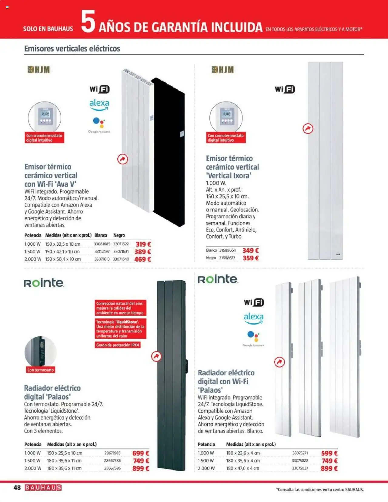 Bauhaus - Calefacción │ válido desde el 16.09.2025 | Página: 48 | Productos: Radiador