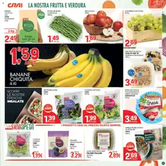 Volantino CRAI del 04.09.2025 | Pagina: 3 | Prodotti: Minestrone, Salsa, Olive, Lattuga