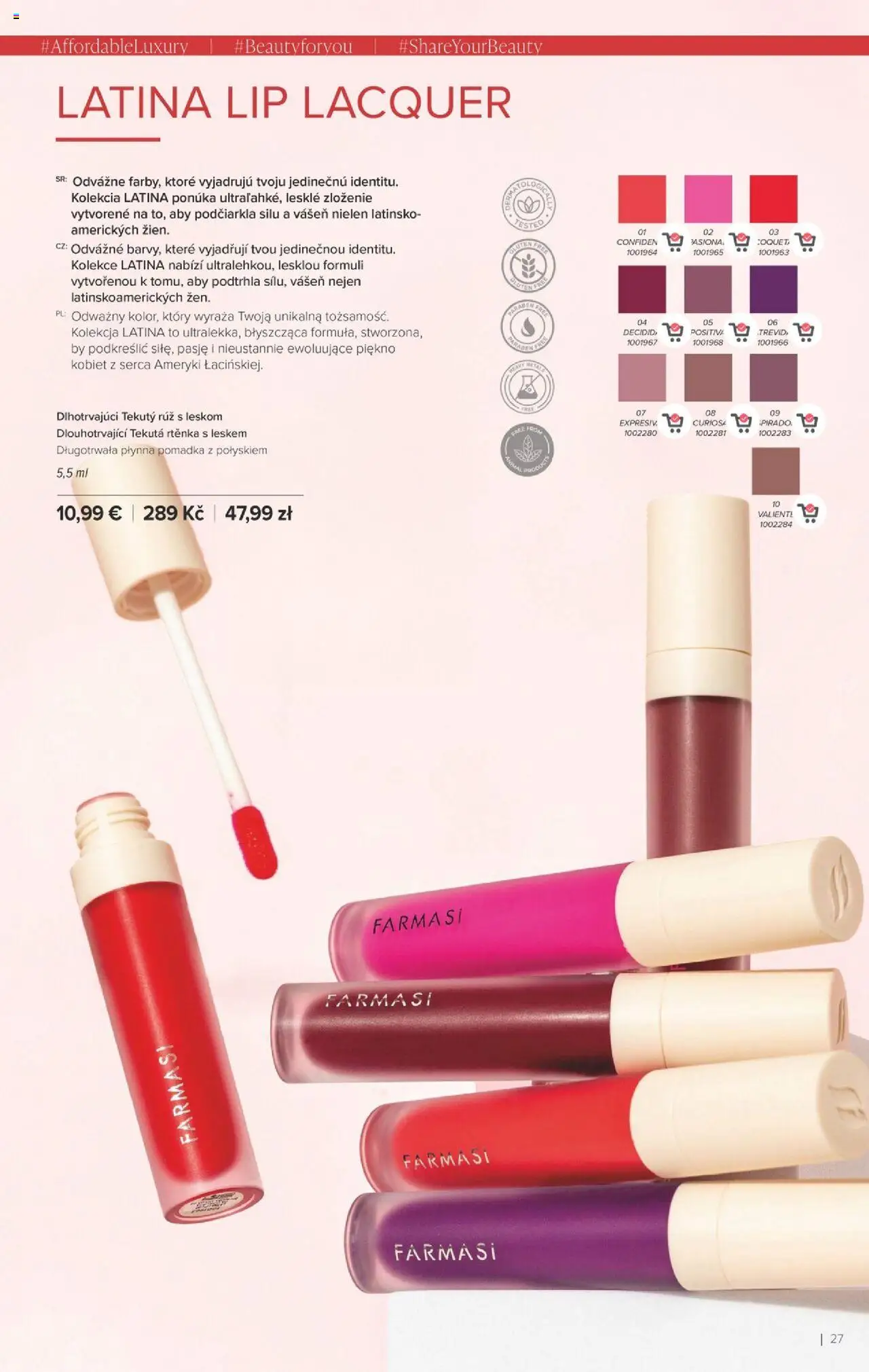 Nové Farmasi akcie – leták je platný od 24.09.2025 | Strana: 27