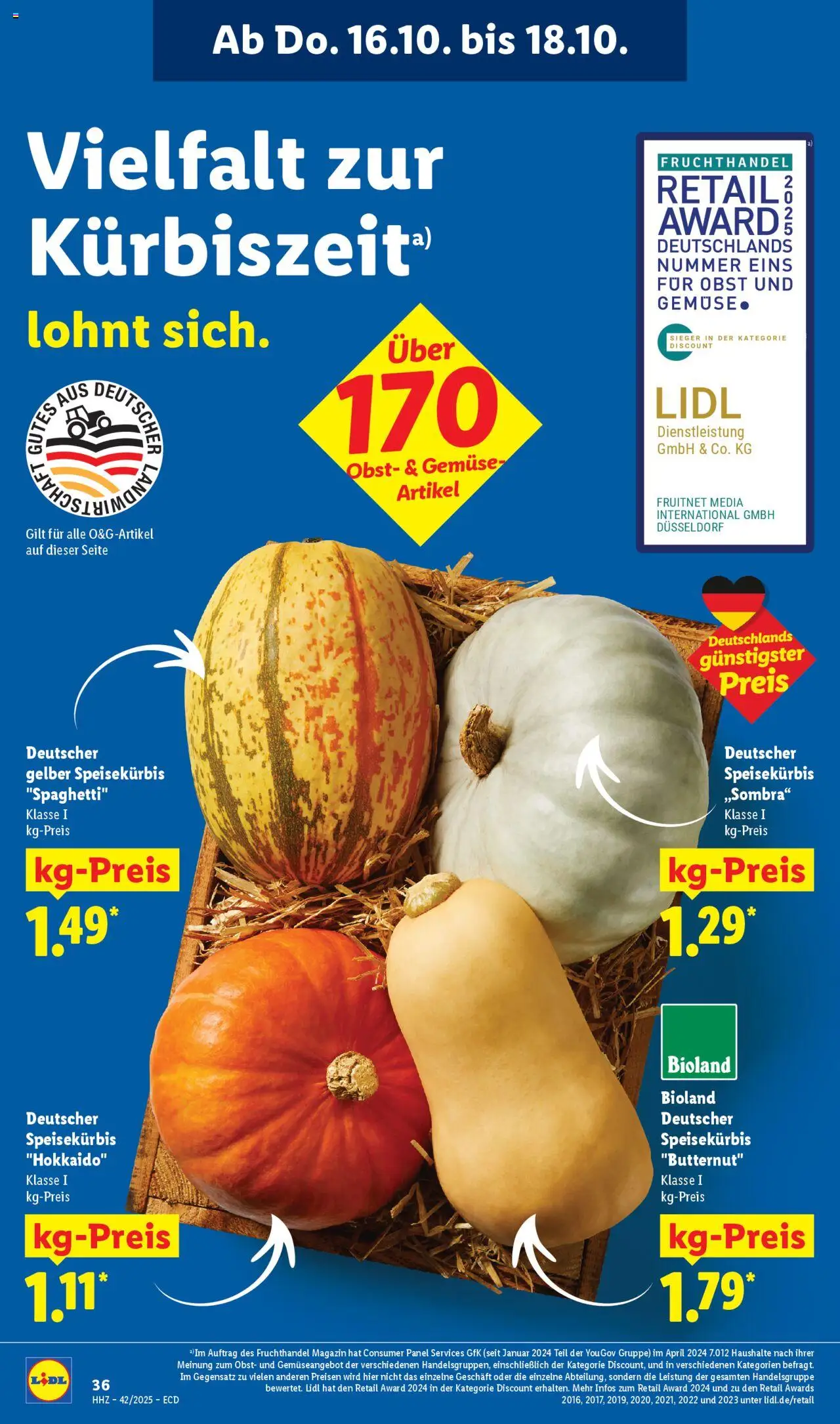 Lidl - Prospekt – gültig ab 13.10.2025 | Seite: 58 | Produkte: Gemüse, Obst