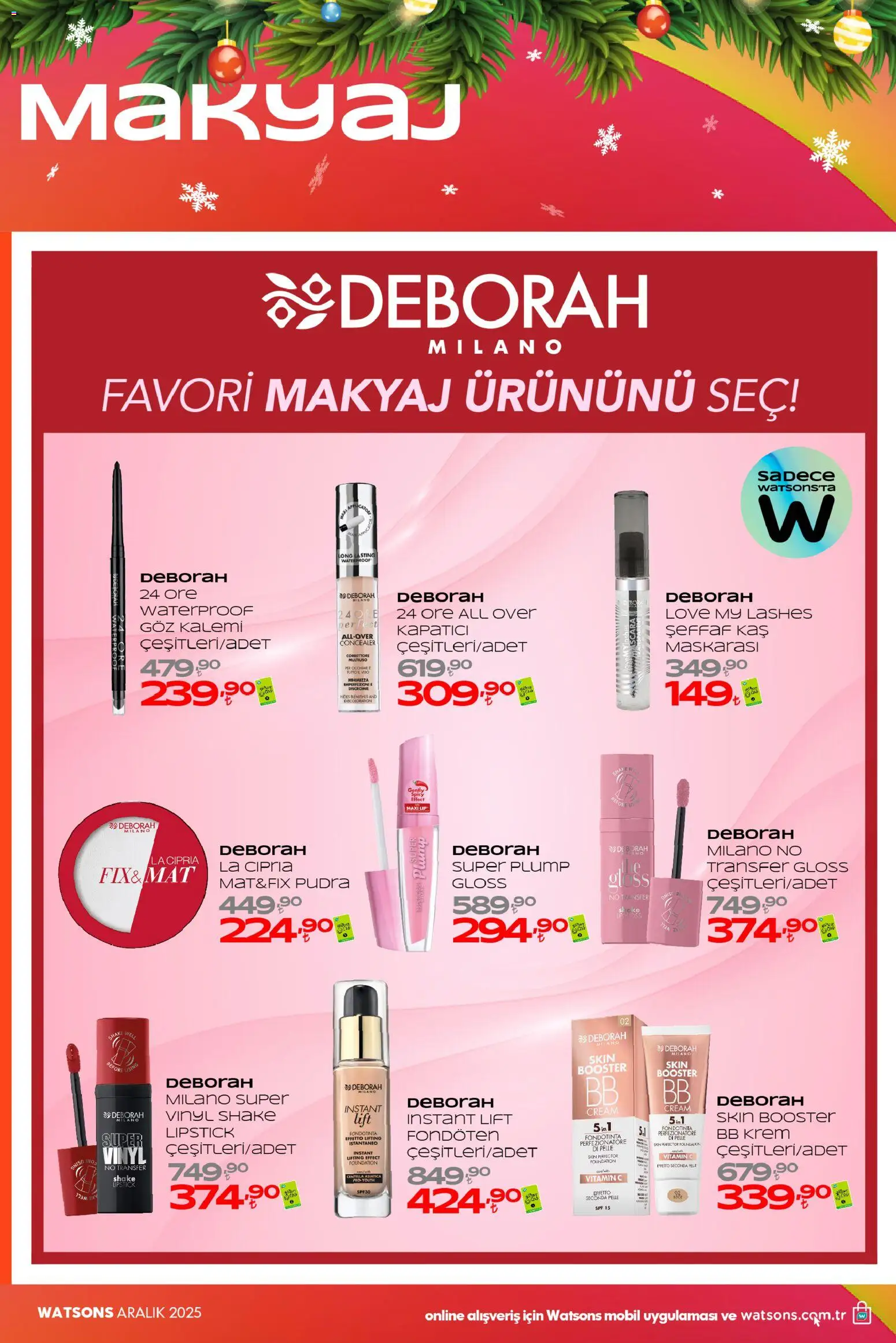 Watsons - Katalog - 01.12.2025 tarihinden itibaren geçerlidir | Sayfa: 7