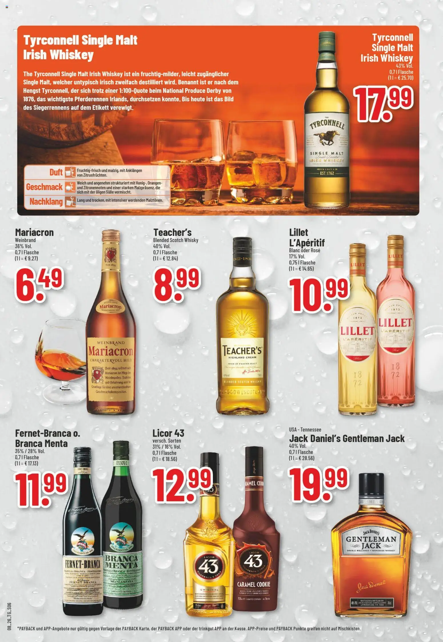 Trinkgut Prospekt 	 – gültig ab 16.02.2026 | Seite: 8 | Produkte: Whisky, Mariacron, Lillet, Fernet branca